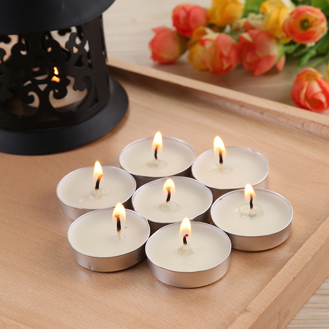 10 Pcs Wedding Candle Universal Birthday Decorating Mini Candles