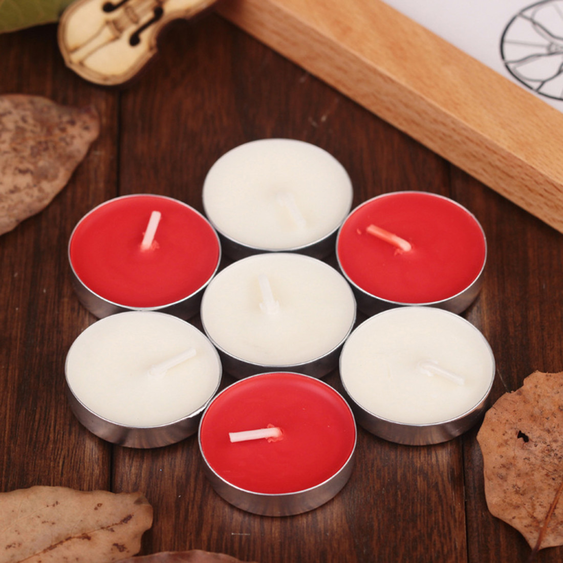 10 Pcs Wedding Candle Universal Birthday Decorating Mini Candles