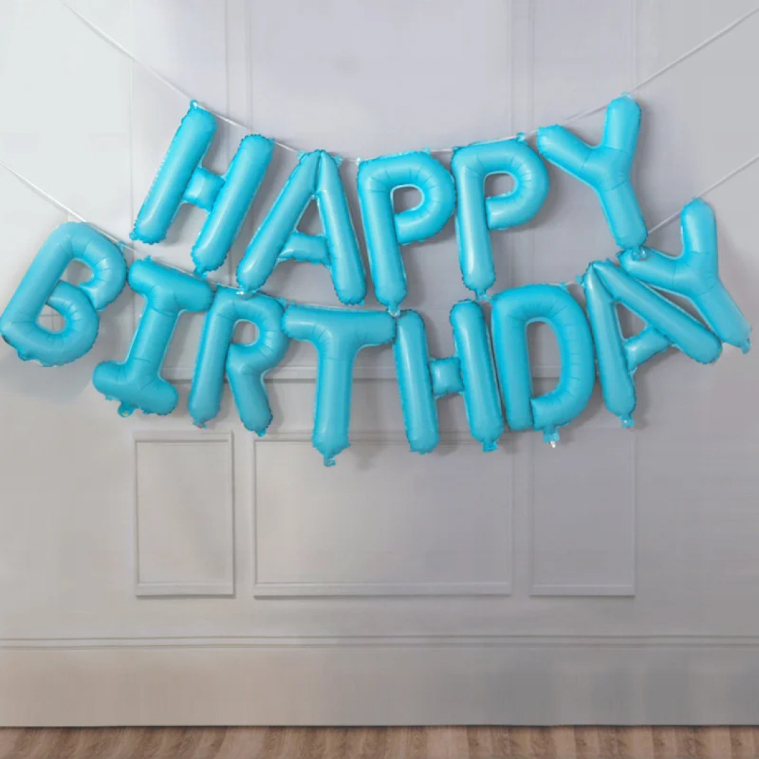 13pcs/set 16inch Happy Birthday Letter Foil Balloons