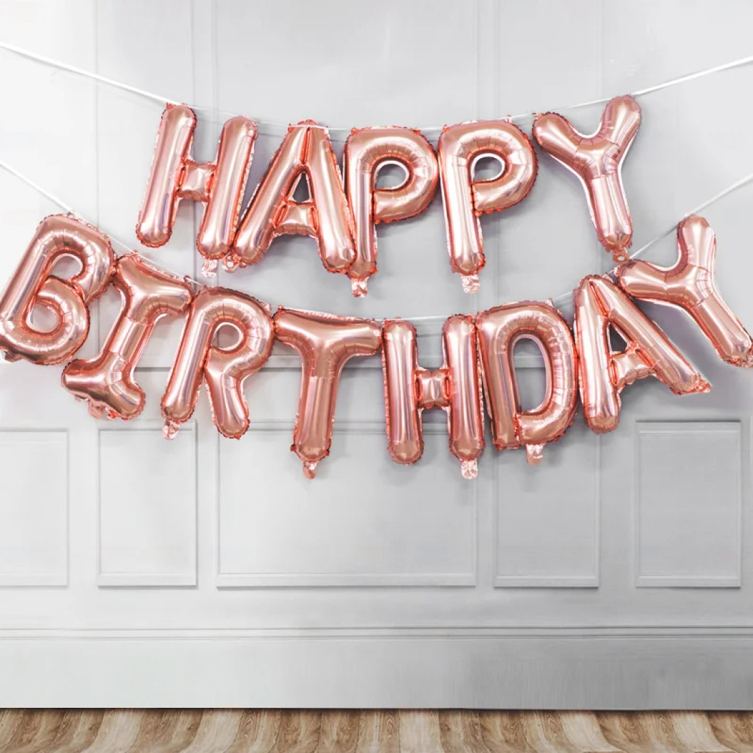 13pcs/set 16inch Happy Birthday Letter Foil Balloons