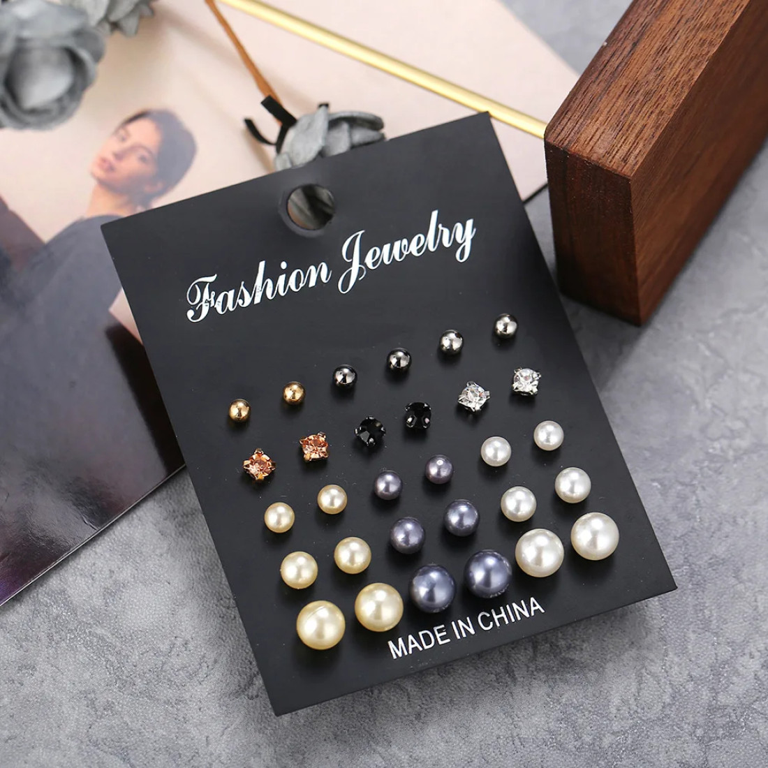 15 Pair Earring Set