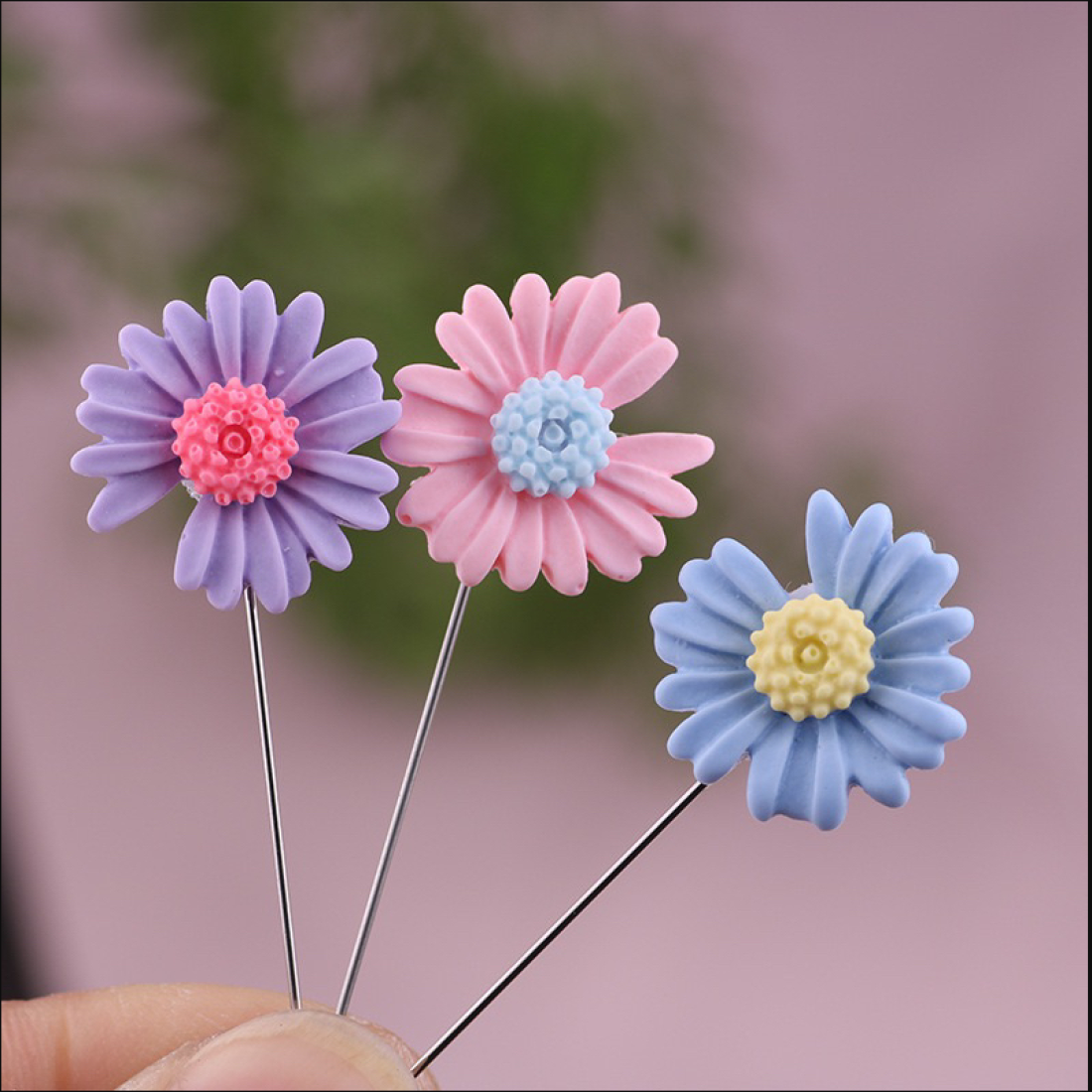 15 Pcs Daisy Hizab Brooch