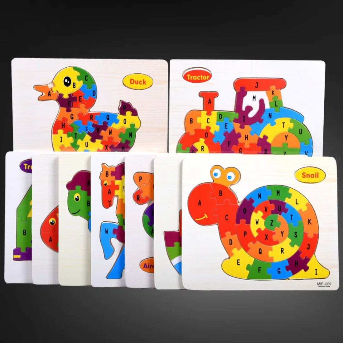 Kids Intelligence English Letter Puzzle