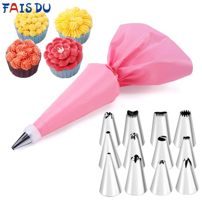 15 Pcs Cake & Pastry Decorating Nozzles Tools